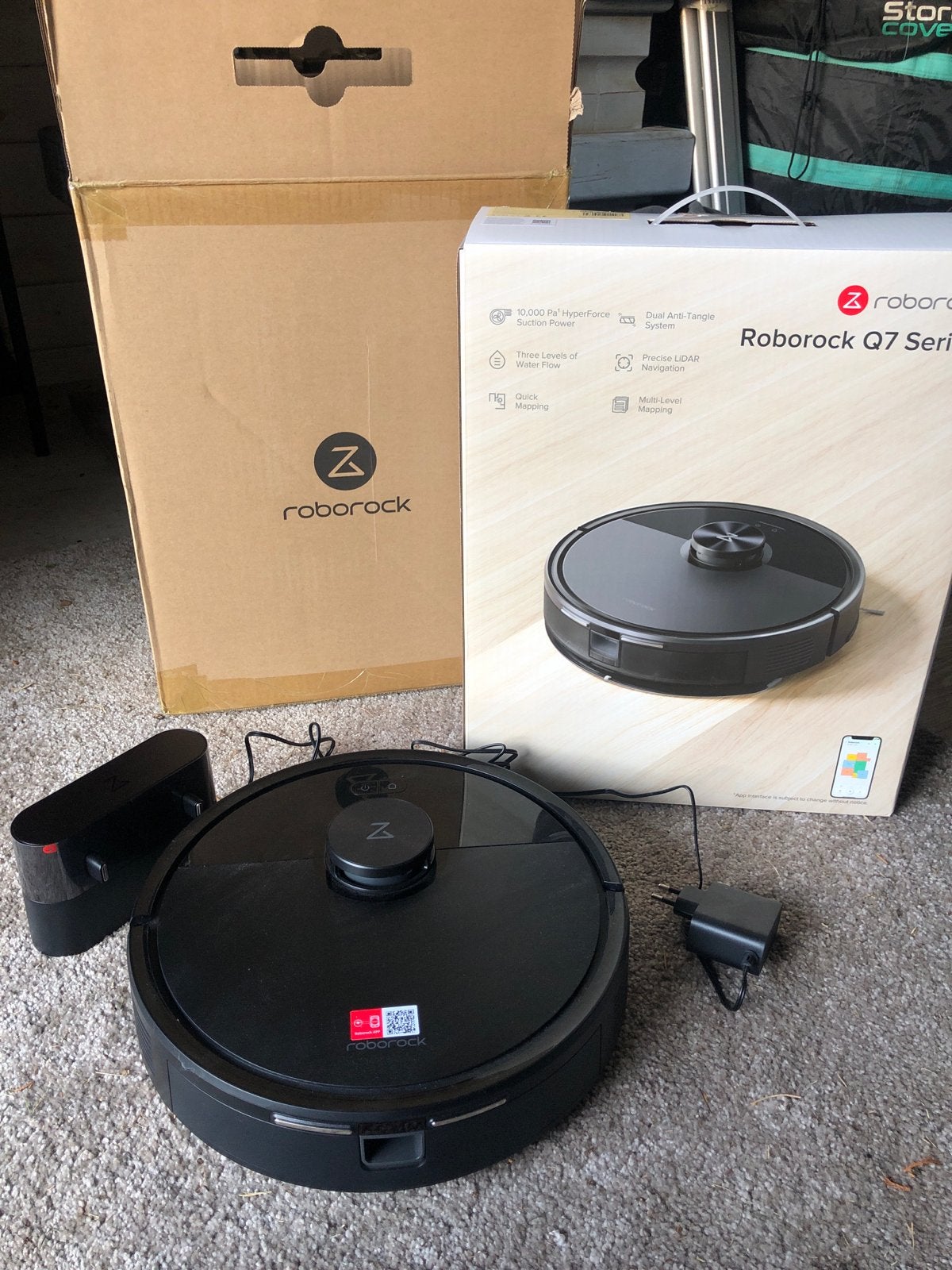 Roborock Q7 Series Robotstofzuiger - Zo goed als nieuw, Ophalen of Verzenden, Zo goed als nieuw, Robotstofzuiger, Bedienbaar via app