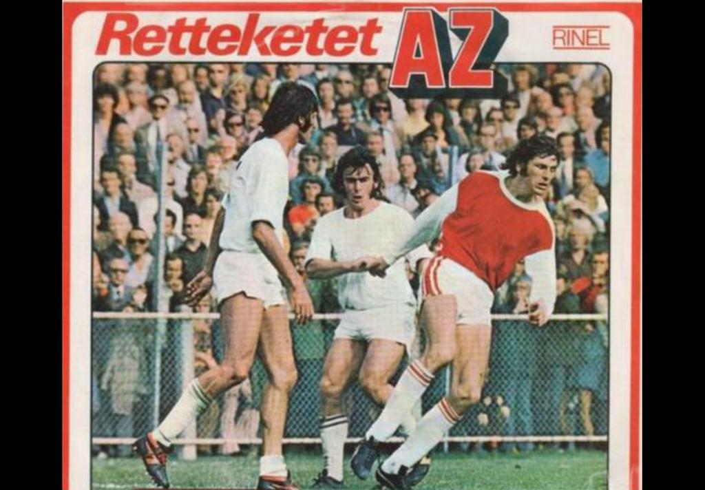 AZ -Voetbalclub AZ Wastora 45 toeren singeltje vinyl, Ophalen of Verzenden, Zo goed als nieuw, AZ