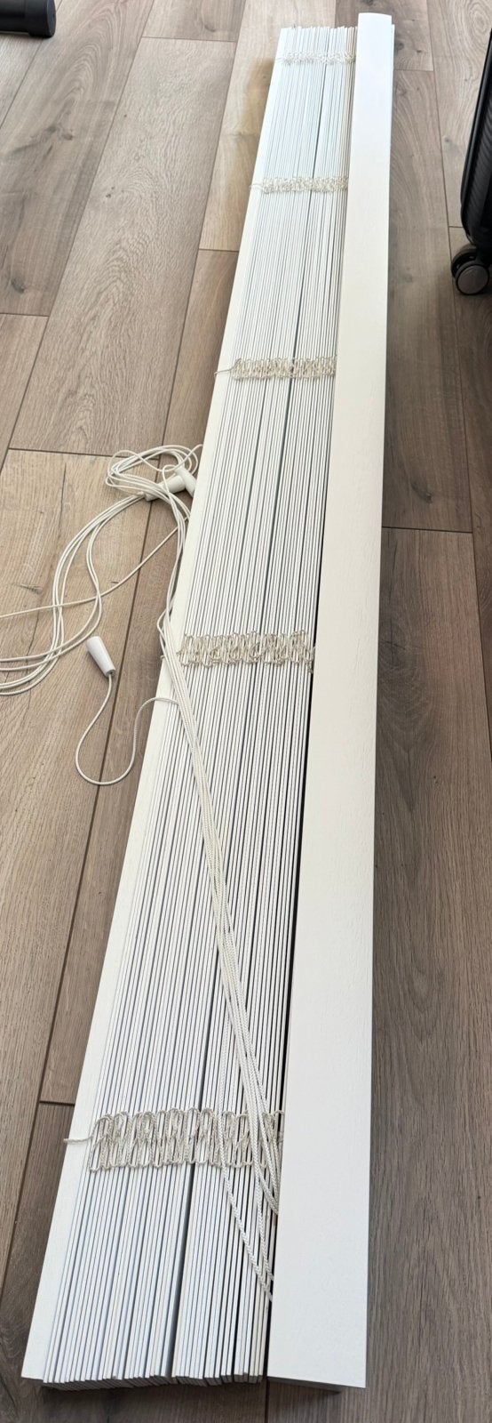 Mooie houten Jaloezie hoge kwaliteit!, Ophalen, Zo goed als nieuw, Wit