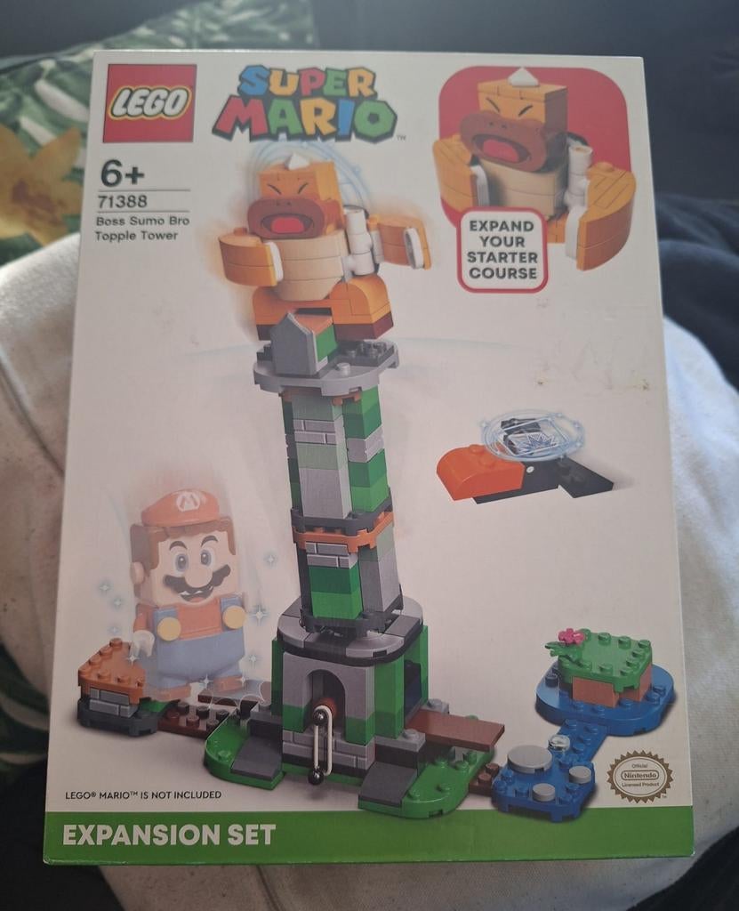 Nieuw in doos: LEGO Super Mario Boss Sumo Bro Topple Tower, Lego, Nieuw, Ophalen of Verzenden, Complete set