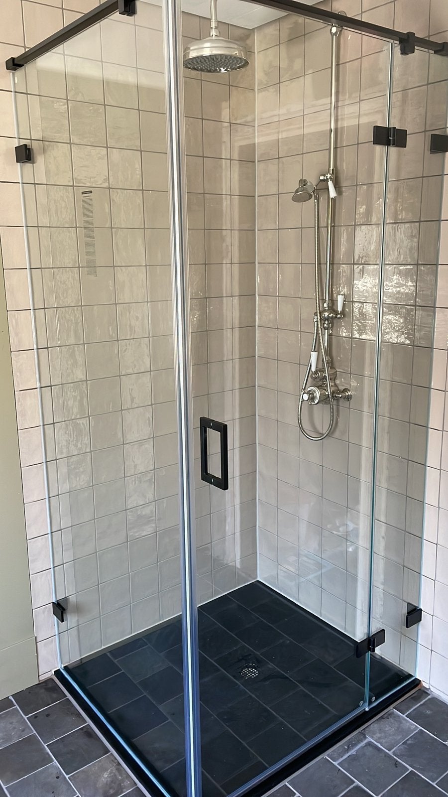 Glazen douchewand nieuw, Ophalen, Nieuw, Glas, Douche