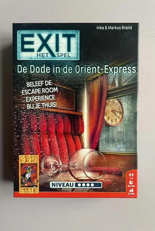 EXIT: De Dode in de Oriënt-Express, Hobby en Vrije tijd, Gezelschapsspellen | Bordspellen, Een of twee spelers, Ophalen of Verzenden
