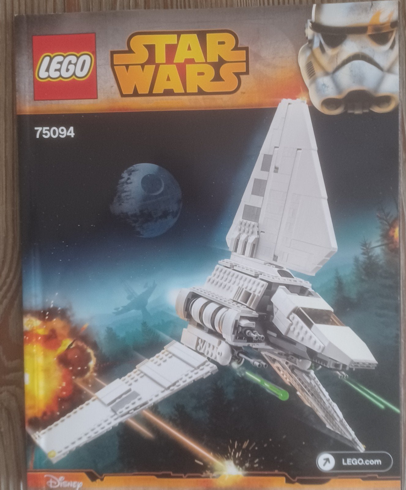 Lego Starwars Imperial Shuttle # 75094 van 2015 bouw boekje, Verzamelen, Star Wars, Ophalen of Verzenden, Zo goed als nieuw, Boek of Poster