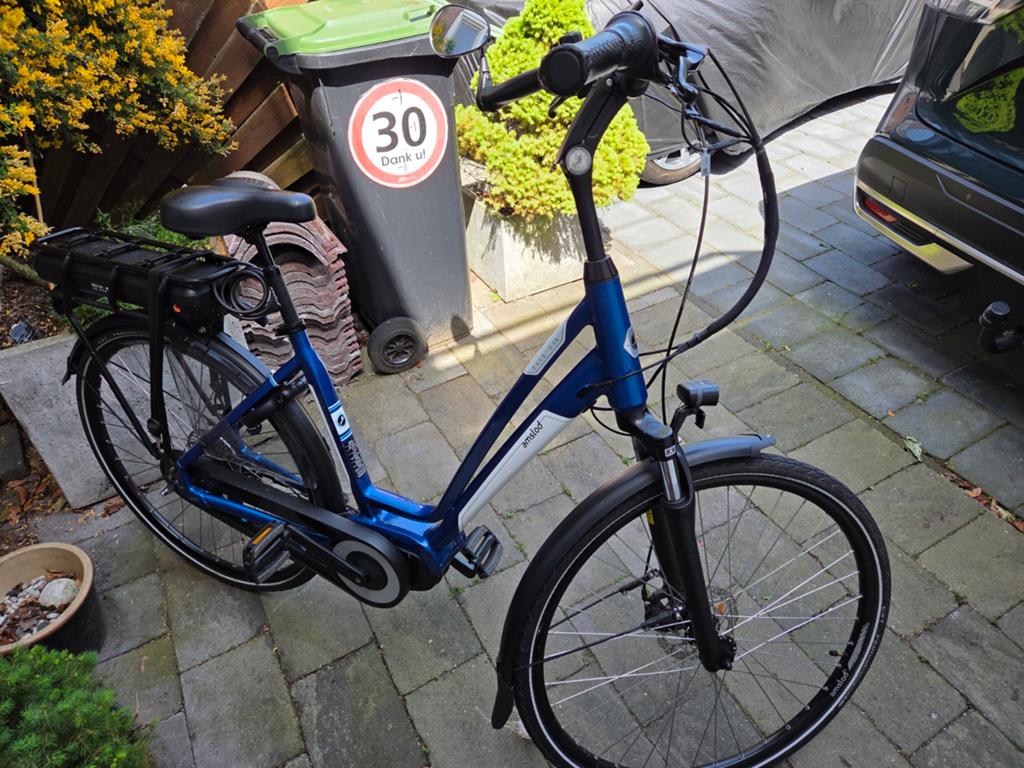 Te koop mooie Electrische Fiets Amslod York, 51 tot 55 cm, Ophalen of Verzenden, Zo goed als nieuw, Overige merken