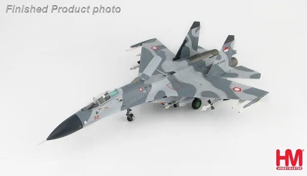 Hobby Master HA6005 | Sukhoi Su-27SK Flanker B, Ophalen, Schaalmodel, Nieuw, Pilot Station