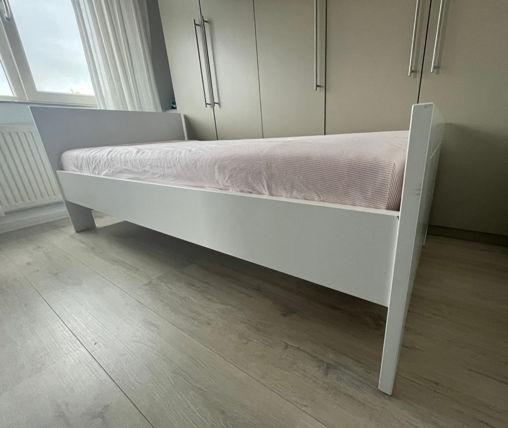 Bed Bopita, Ophalen, Gebruikt, 90 cm, Eenpersoons