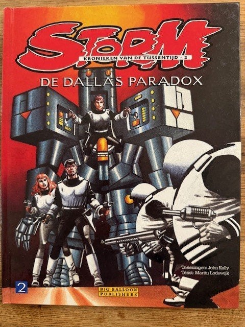 Storm de Dallas Paradox, Boeken, Eén stripboek, Ophalen of Verzenden, Zo goed als nieuw