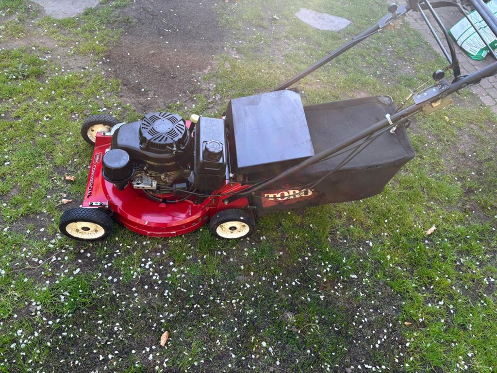 Toro commercial proff loopmaaier, Tuin en Terras, Grasmaaiers, Ophalen, Gebruikt, 50 cm of meer, Versnellingen