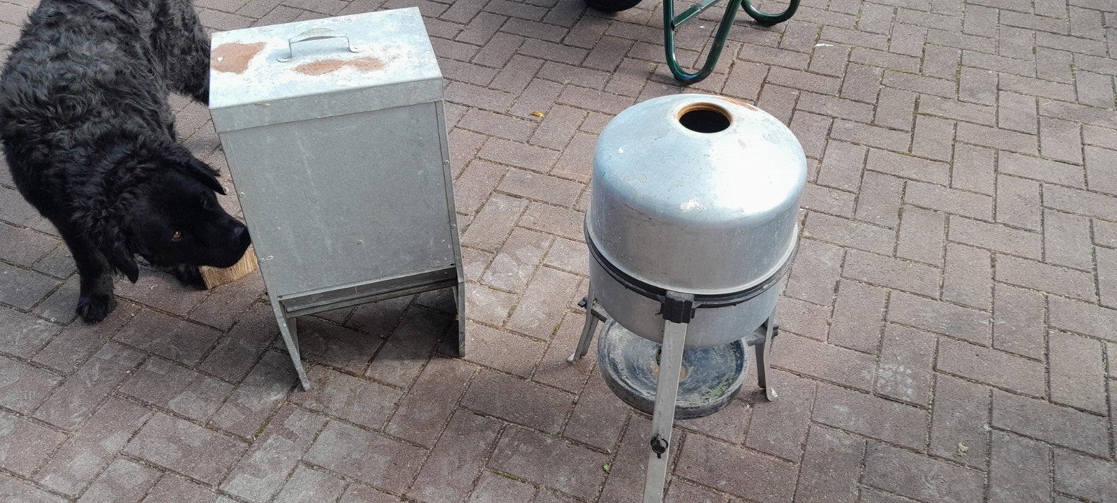 voer-en watersilo voerbak voor kippen, Ophalen of Verzenden