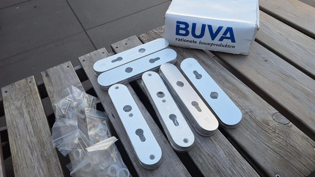 BUVA Veiligheidsbeslag met kerntrekbeveiliging, Ophalen of Verzenden, Nieuw, Overige materialen, Slot
