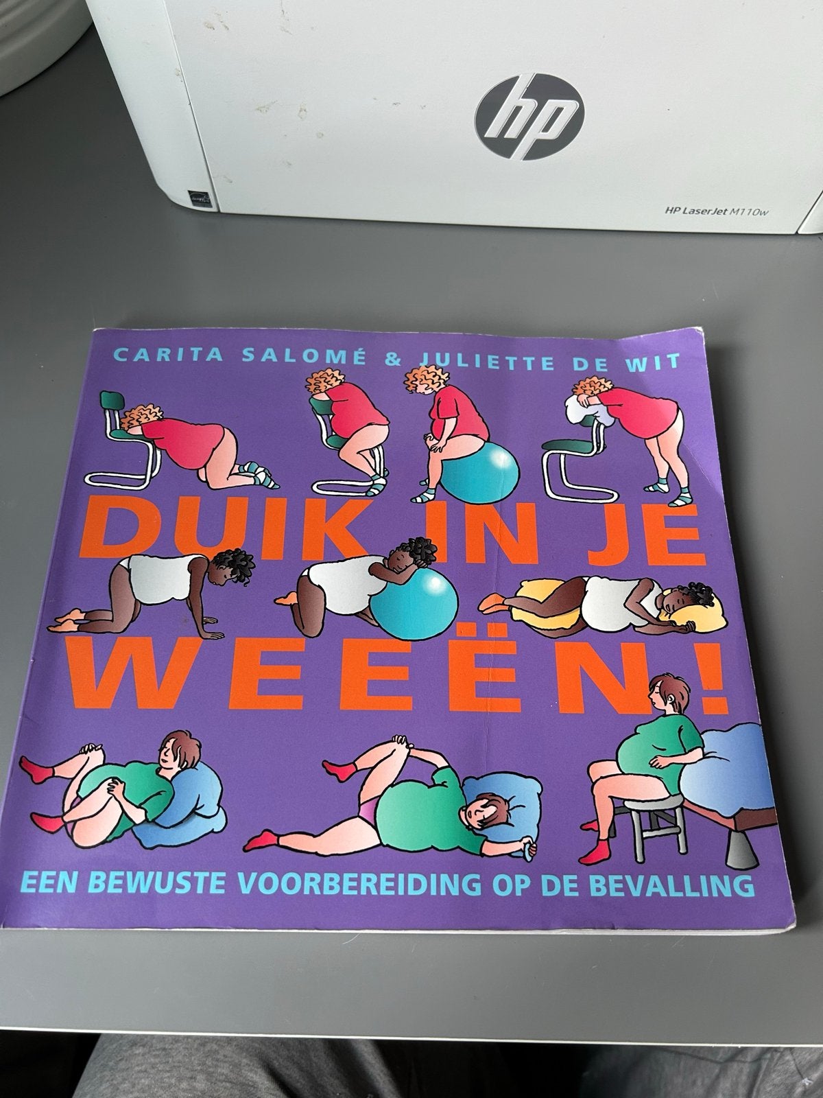 Duik in je weeën! Bewuste voorbereiding op bevalling, Ophalen of Verzenden, Zo goed als nieuw, Zwangerschap en Bevalling