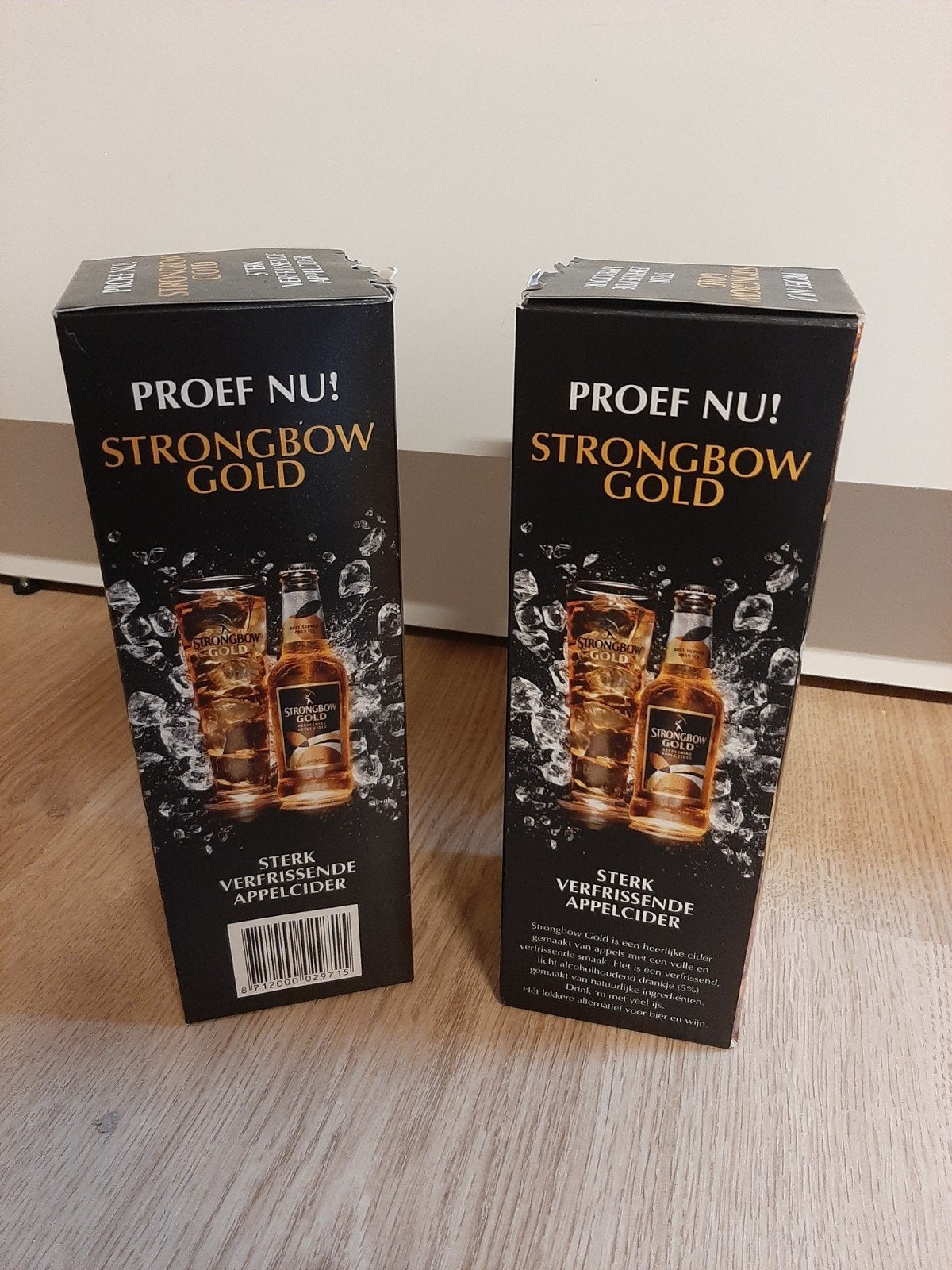 2x Strongbow glas appelcider, Ophalen of Verzenden, Zo goed als nieuw, Gebruiksvoorwerp