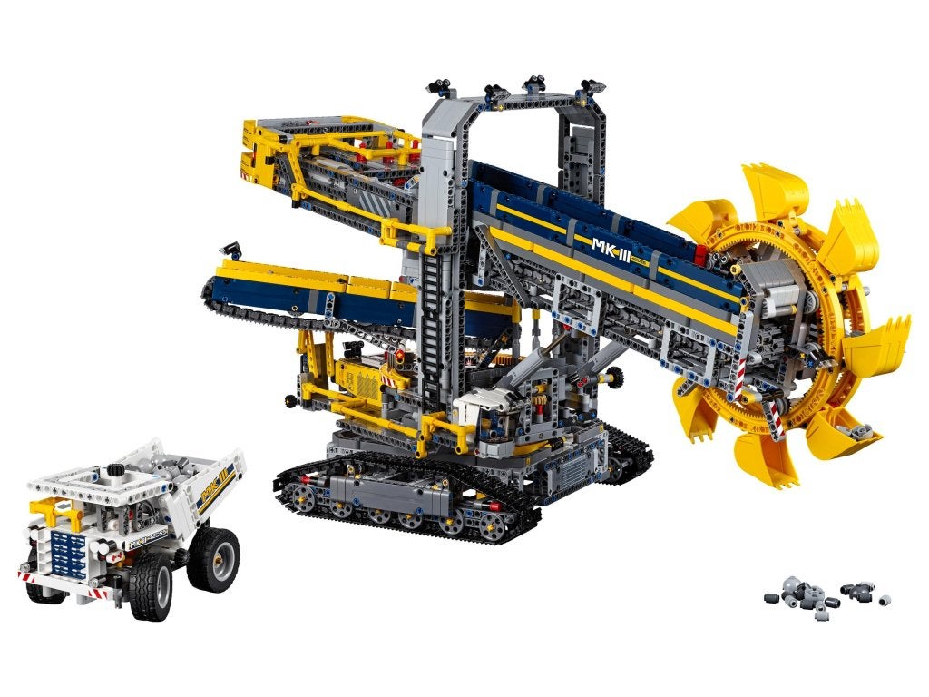 LEGO Technic Emmerwiel Graafmachine 42055, Niet ingevuld, Niet ingevuld, Niet ingevuld