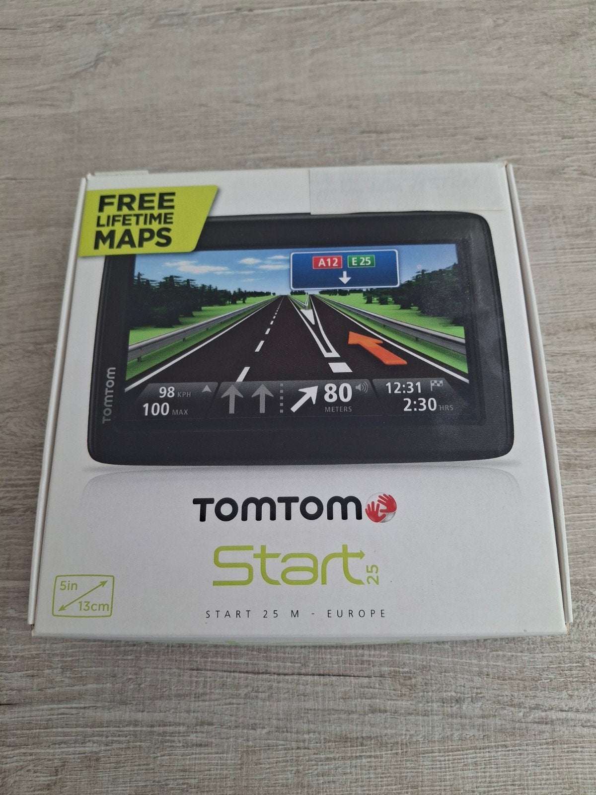 TOMTOM 25 Europa met lifetime maps, Auto diversen, Autonavigatie, Ophalen of Verzenden, Zo goed als nieuw