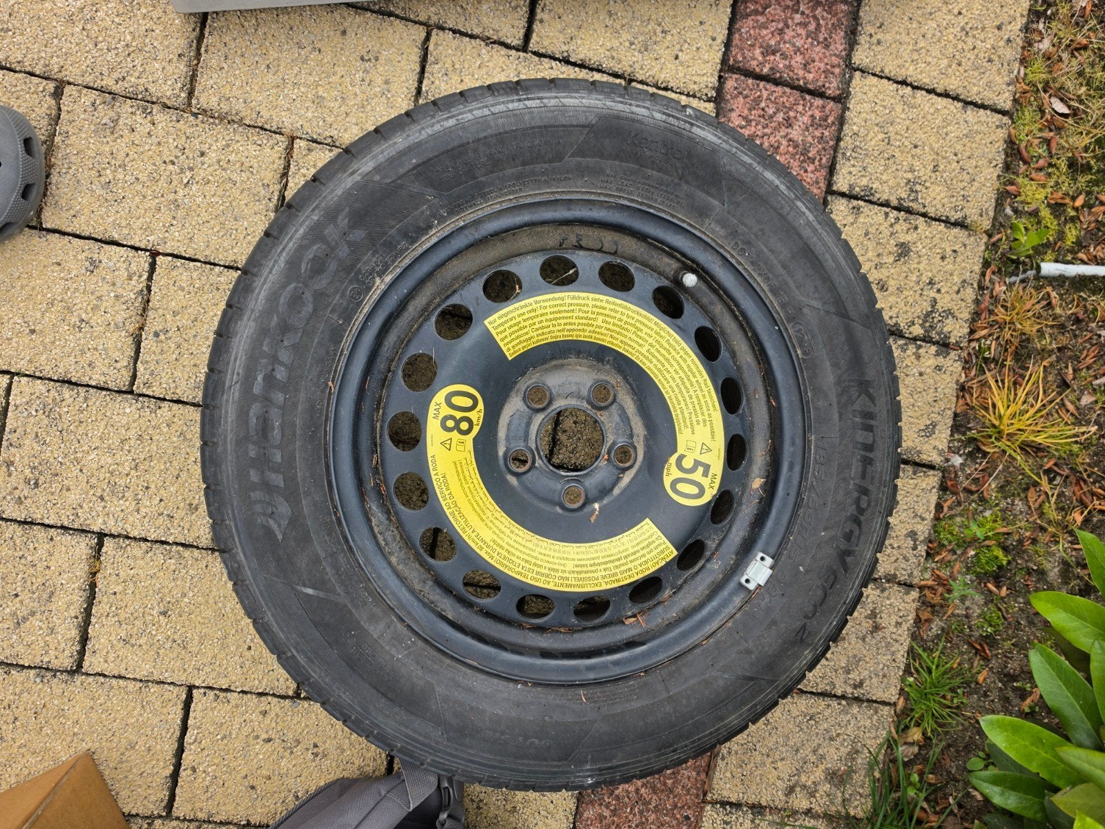 Polo thuiskomer wiel - Hankook Kinergy, Ophalen, Gebruikt