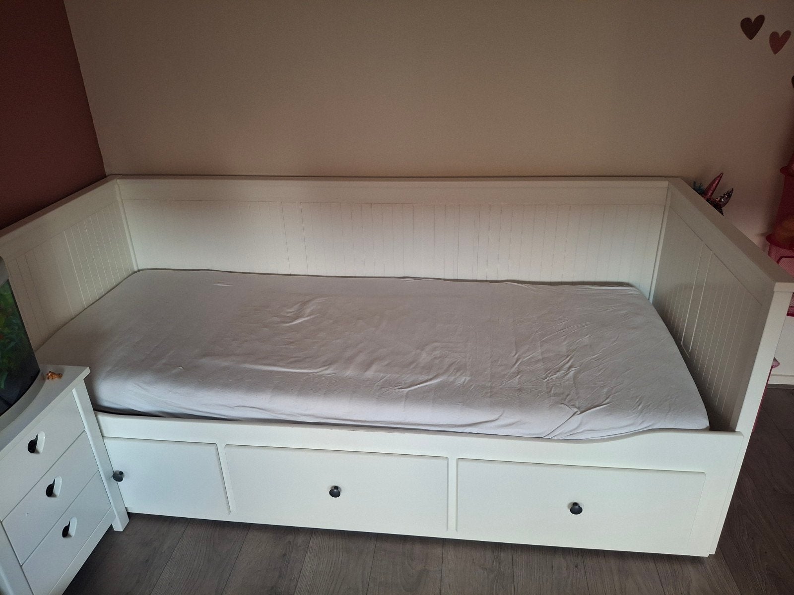 ikea 1 pers bed, Ophalen, Gebruikt, 180 cm of meer, 85 tot 100 cm