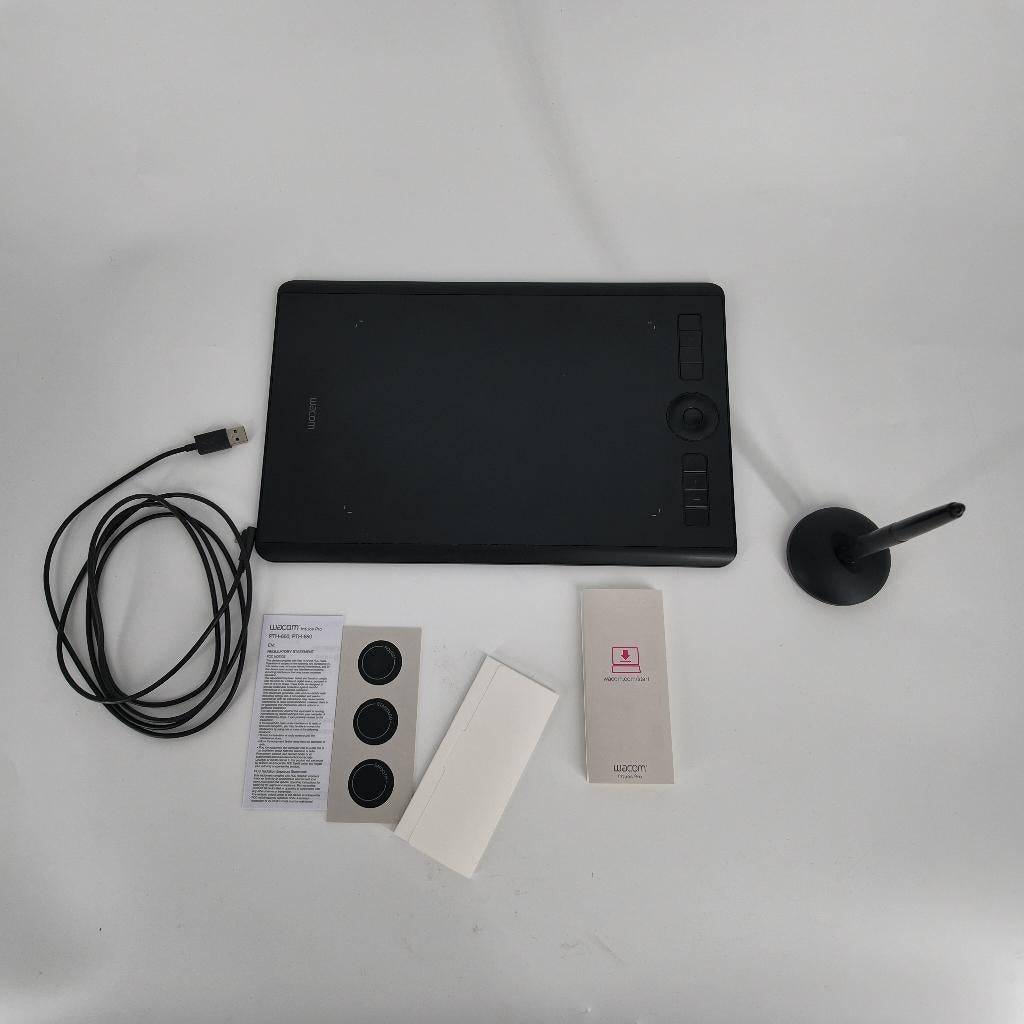 Wacom Intuos Pro PTH-660, Computers en Software, Tekentablets, Multi-touch, Ophalen of Verzenden, Zo goed als nieuw, Wacom