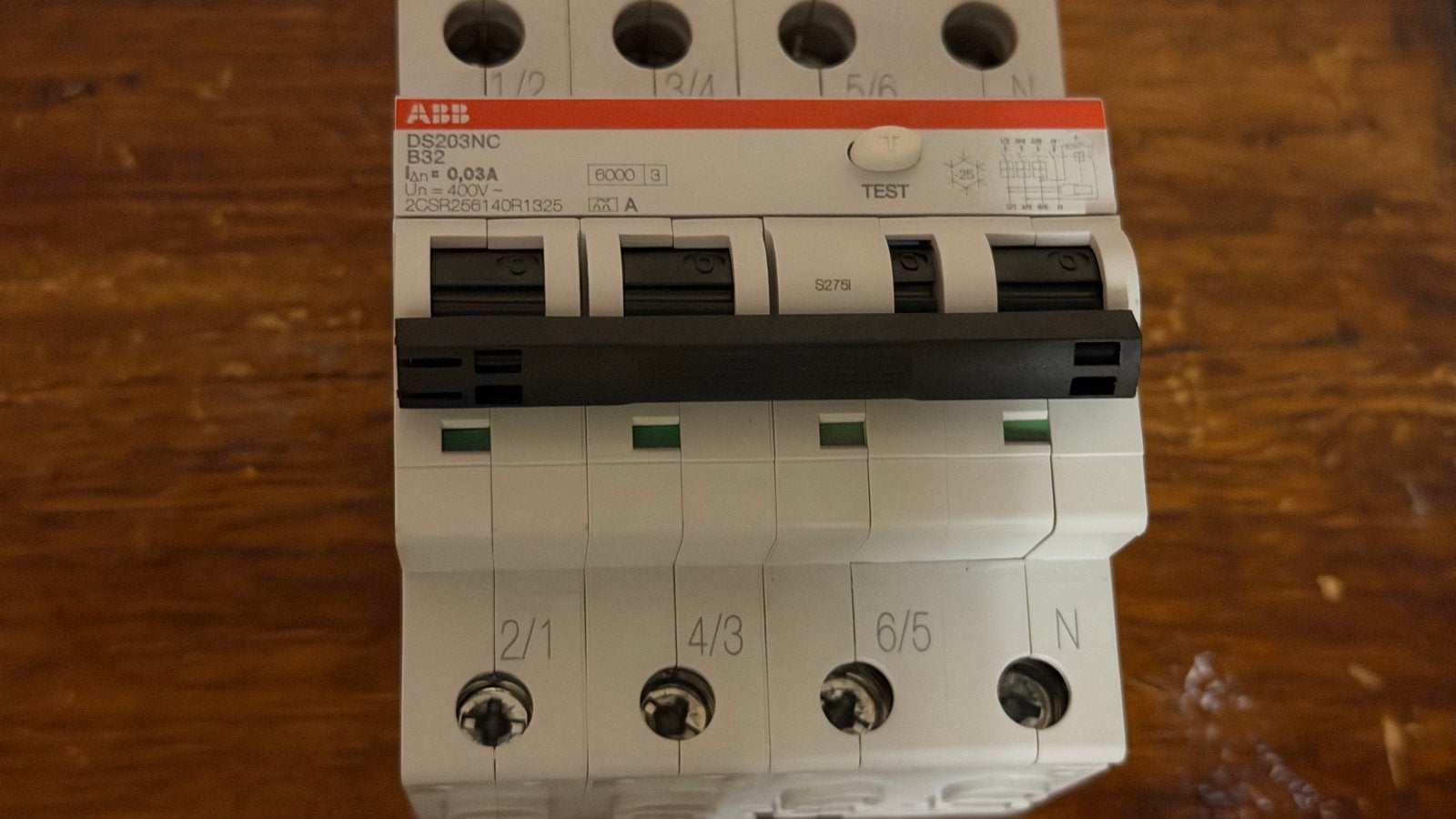 ABB DS203NC B32 Aardlekautomaat - Nieuwstaat, Ophalen of Verzenden, Nieuw, ABB, Aardlekautomaat