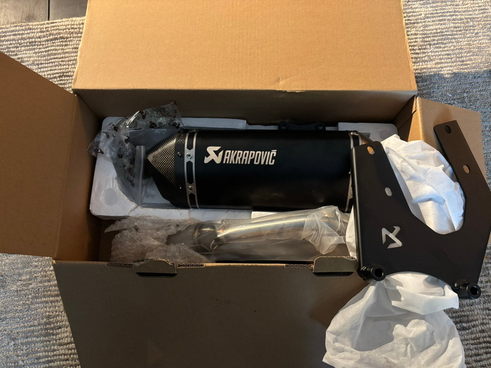 Akrapovic Vespa sprint e5 50cc, Ophalen of Verzenden, Nieuw