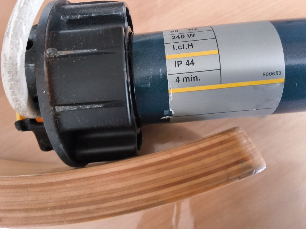 buismotor, 150 tot 300 cm, Ophalen, Gebruikt, Knikarmscherm