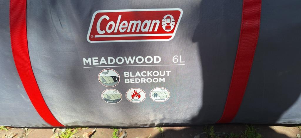 Coleman Meadowood 6L Blackout Bedroom Tent, Ophalen, Gebruikt, Tot en met 6