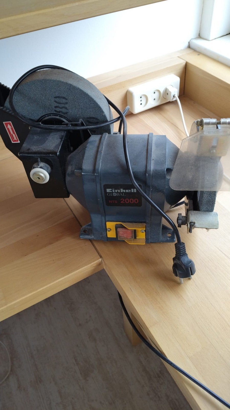 Einhell NTS 2000 Werkbankslijpmachine - Gebruikt, Ophalen