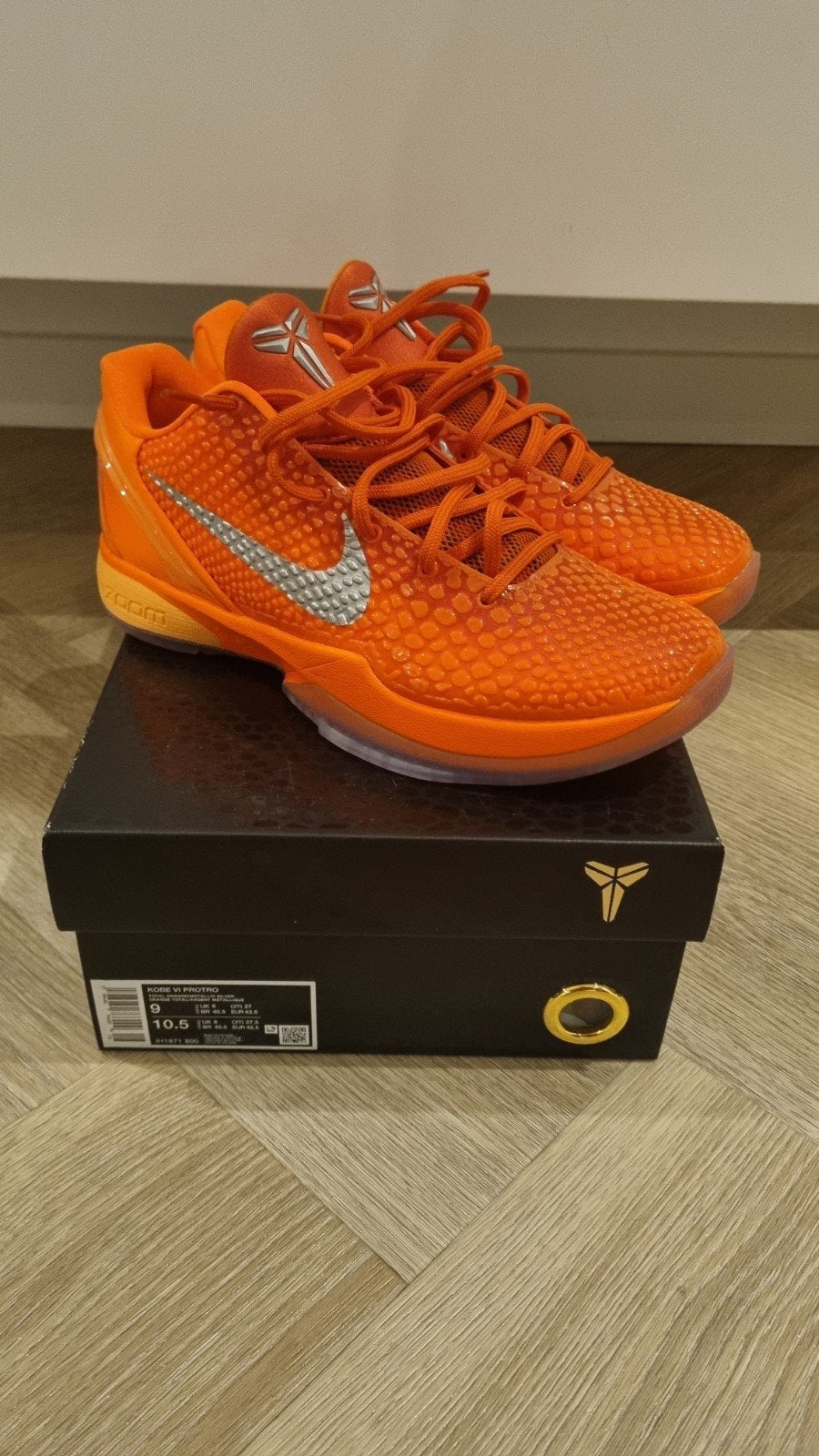 Nike Kobe 6 Protro Total Orange, Ophalen of Verzenden, Nieuw