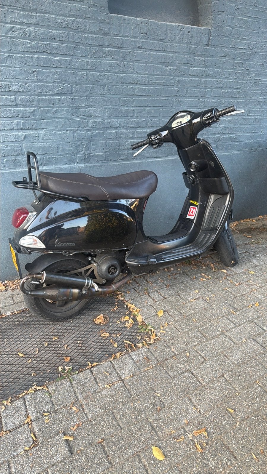 Vespa LX70 Scooter - Zwart, Goed Onderhouden, Ophalen, Gebruikt, Maximaal 45 km/u, 70 cc