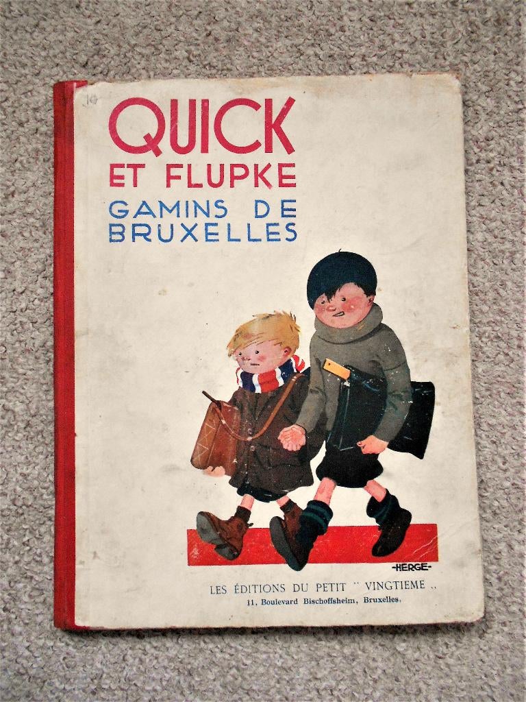 Quick et Flupke Gamins de Bruxelles - P2 - 1ère édition 1930