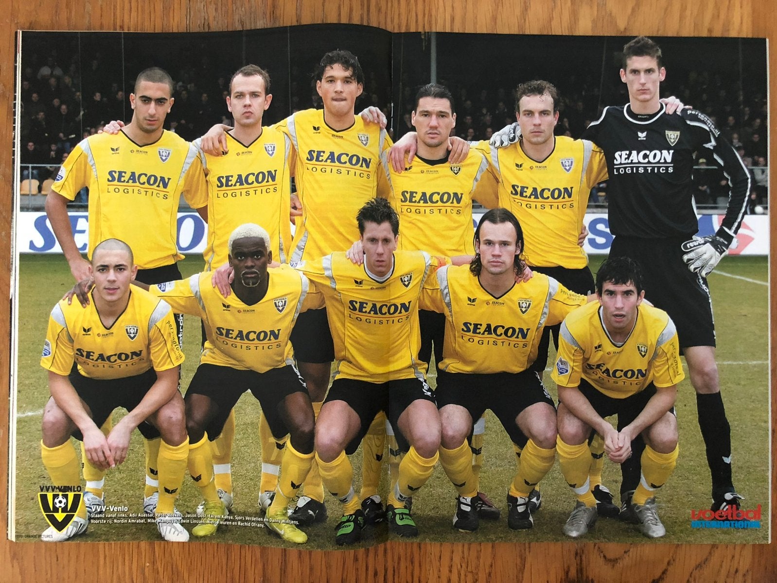 Mooie poster VVV-Venlo seizoen 2007/2008 - VI, Ophalen of Verzenden, Zo goed als nieuw, Overige binnenlandse clubs, Poster, Plaatje of Sticker