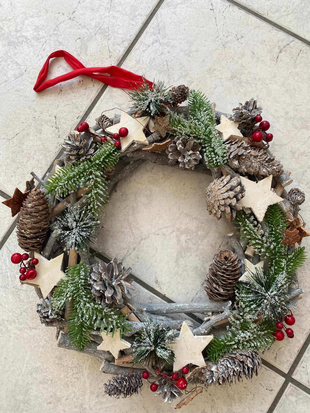 Kerstkrans, Diversen, Kerst, Ophalen of Verzenden, Zo goed als nieuw