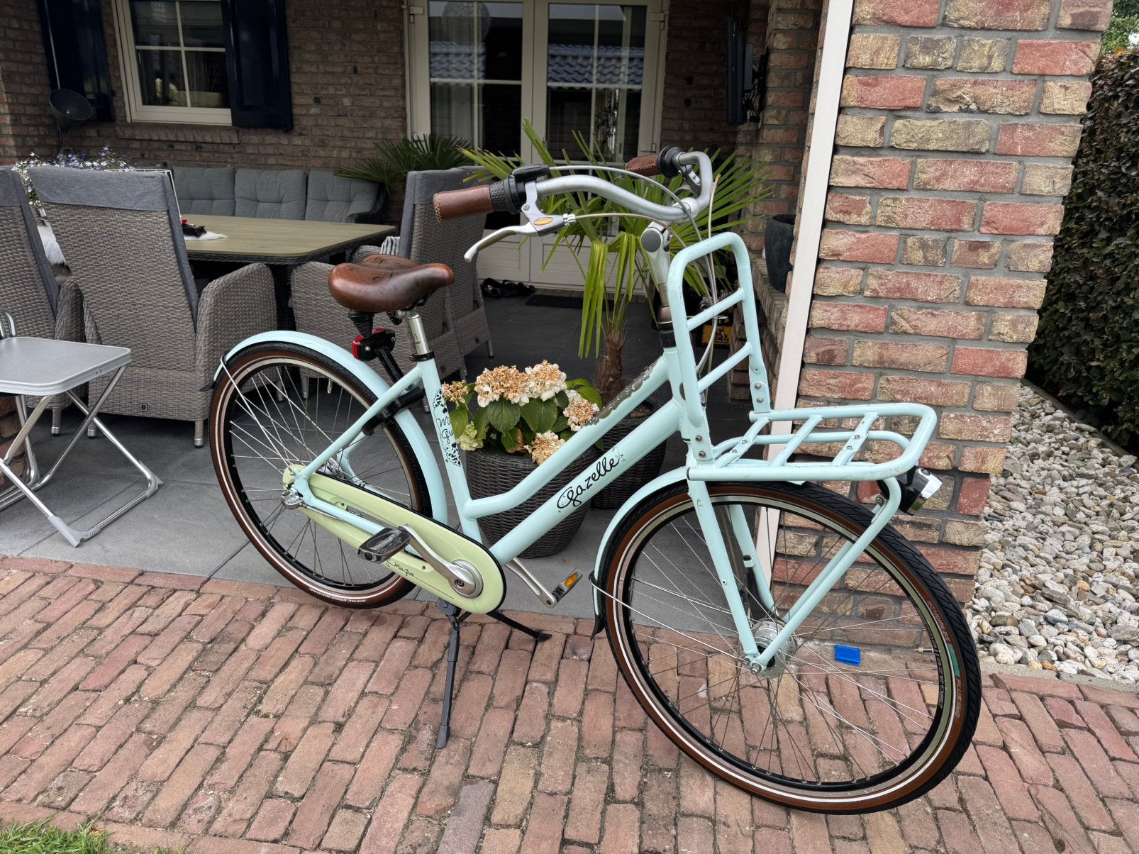 Gazelle Miss Grace 50 cm dames fiets omafiets, 50 tot 53 cm, Ophalen, Gebruikt, Versnellingen