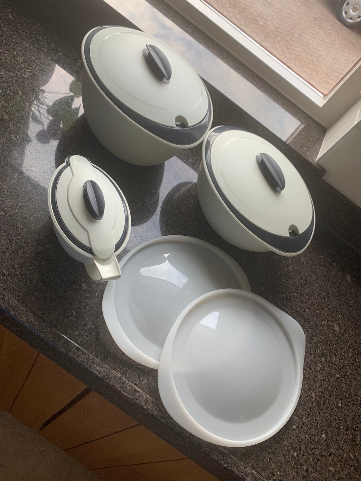 Dubbelwandige Tupperware schalen, Ophalen of Verzenden, Schaal