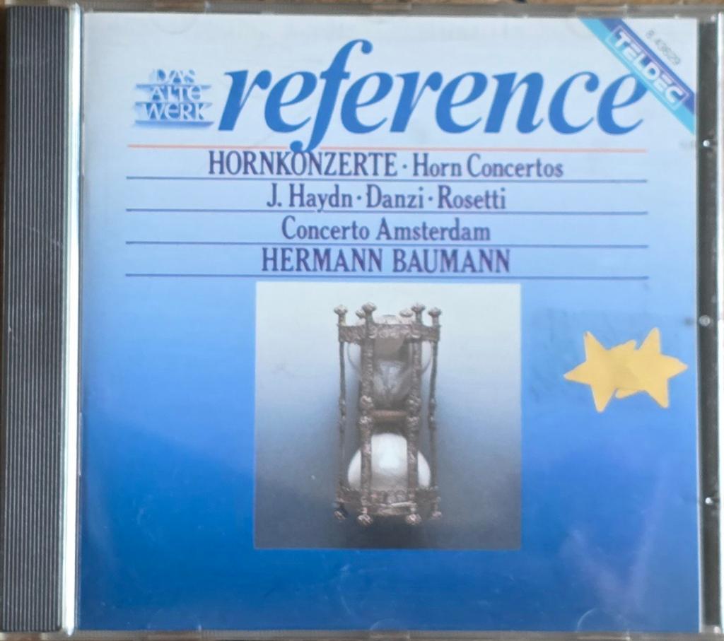 Hornconcertos: Haydn, Danzi, Rosetti - Hermann Baumann CD, Ophalen of Verzenden, Classicisme, Zo goed als nieuw, Orkest of Ballet