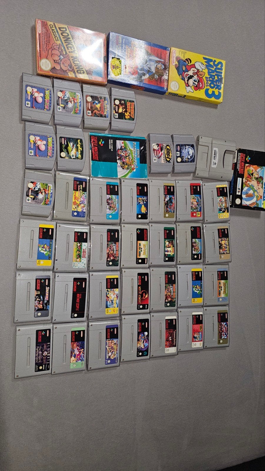 Grote collectie Nintendo 64 en Super Nintendo games, Spelcomputers en Games, Games | Nintendo Super NES, Ophalen, Gebruikt, Overige genres