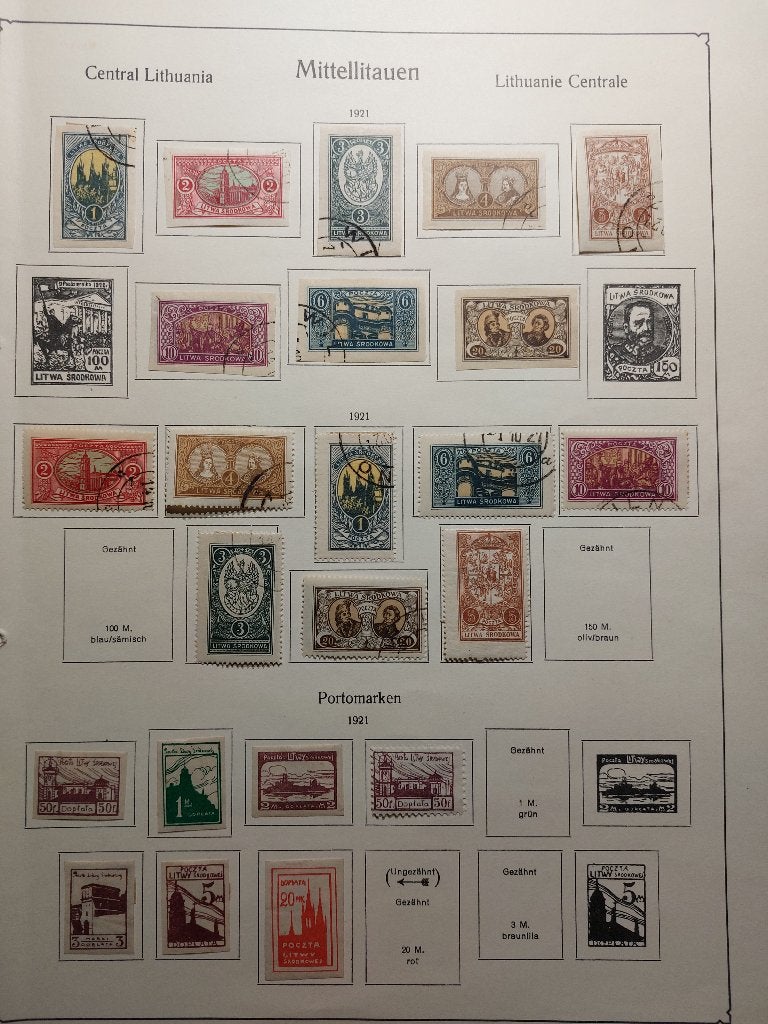 (083) LITOUWEN - Oude collectie (gestempeld), Verzenden, Overige landen, Gestempeld