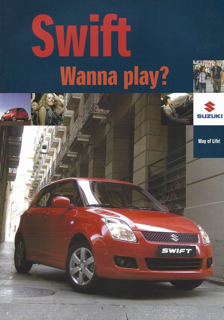 Brochure Suzuki Swift November 2007, Ophalen of Verzenden, Gelezen, Overige merken
