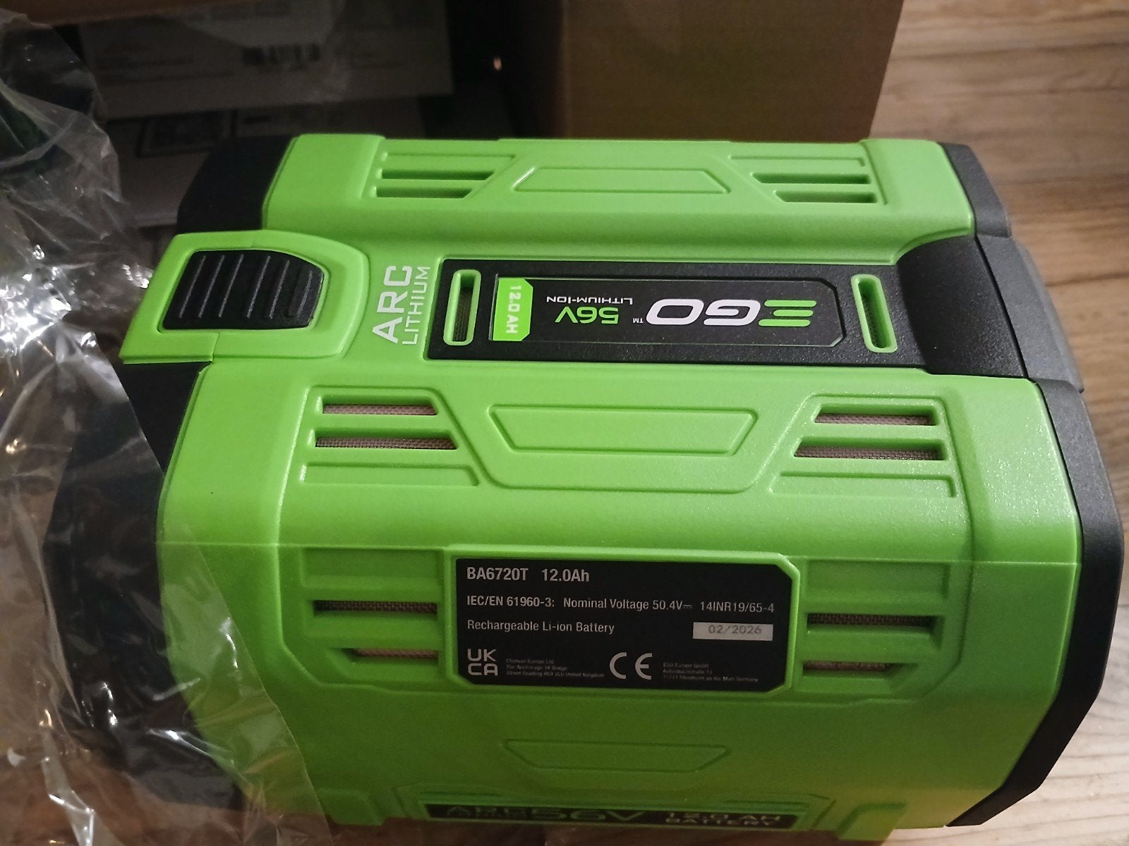 EGO 12 ah accu nieuw in doos, Tuin en Terras, Ophalen, Nieuw, Ego