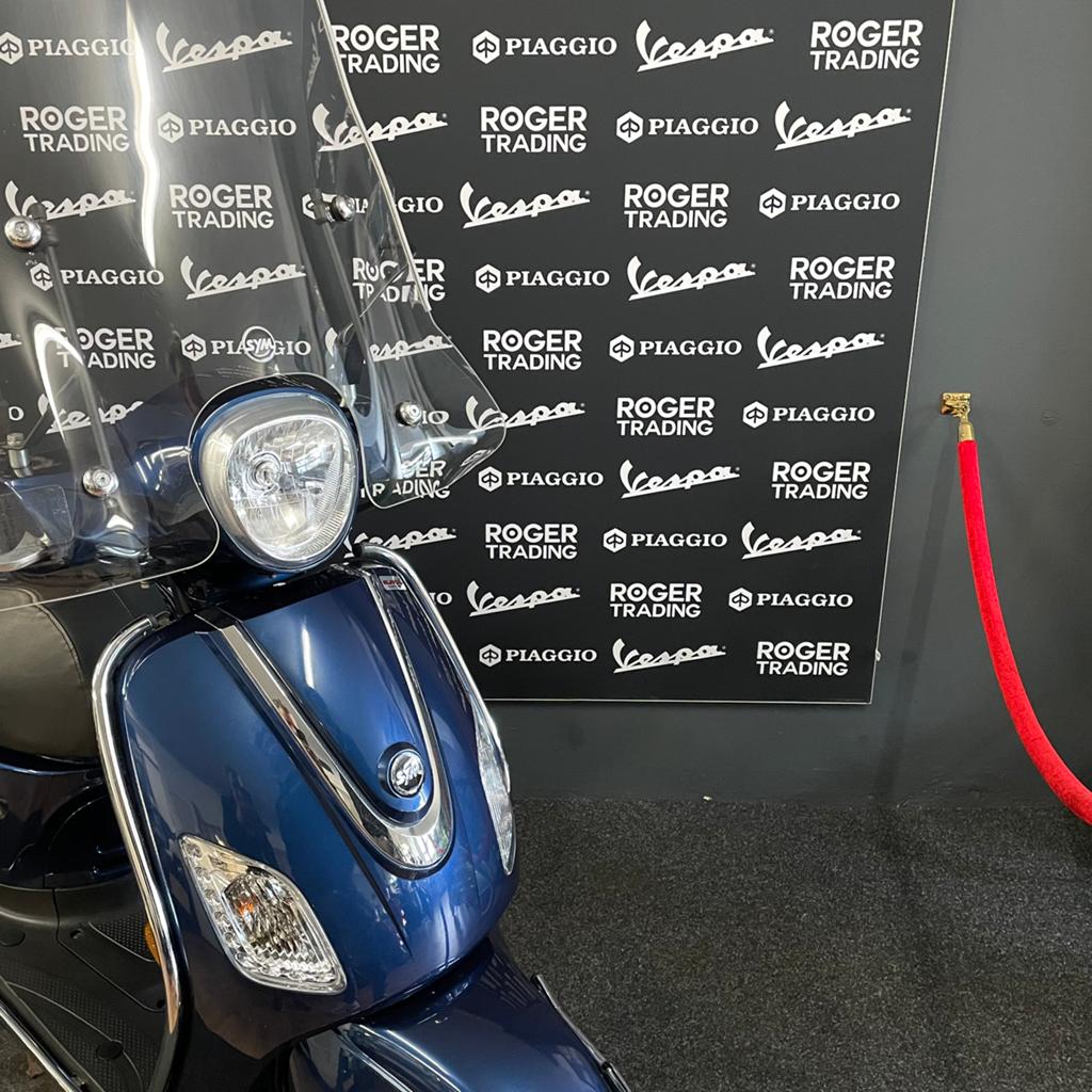Sym Fiddle III 50 Snor 4T E4 Blauw 2018, Ophalen, Overige modellen, Sym, 49 cc