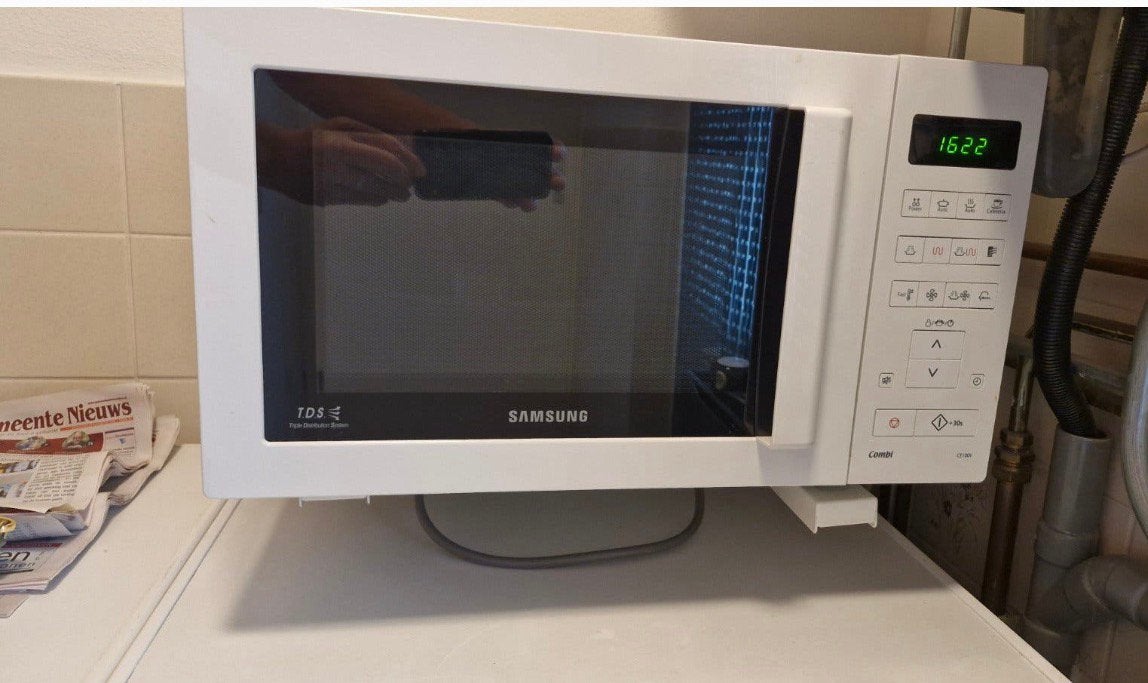 Samsung CE100V combimagnetron, Witgoed en Apparatuur, Ophalen, Zo goed als nieuw, Grill, Draaiplateau