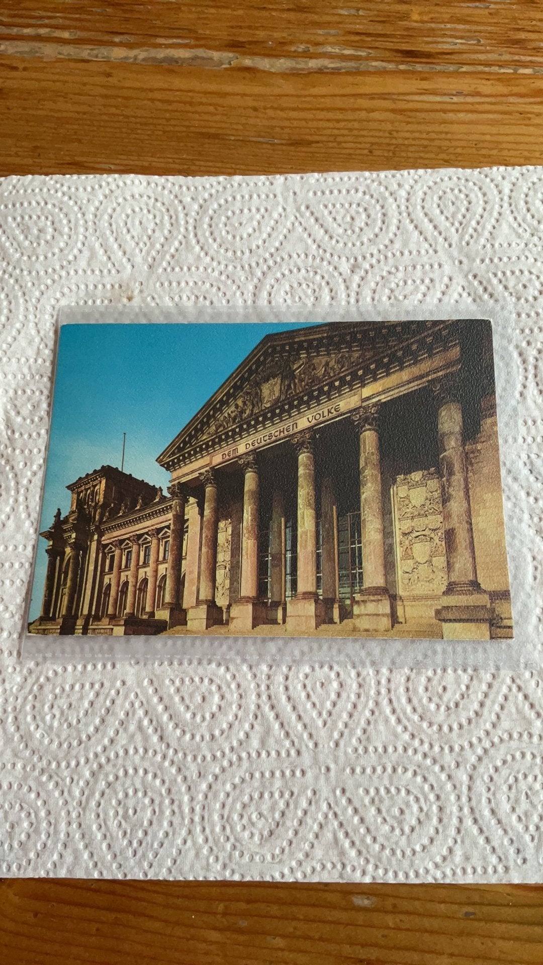 Postkaart - Berlijn - Rijksdag, Ophalen of Verzenden, 1960 tot 1980, Ongelopen, Duitsland
