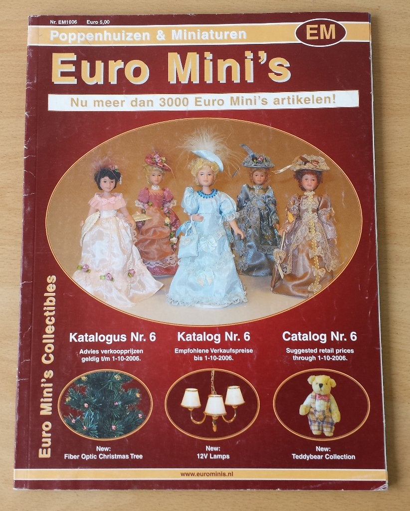 Poppenhuizen & Miniaturen - Euro Mini's nr.6, Gebruikt, Overige typen, Ophalen of Verzenden, Nvt