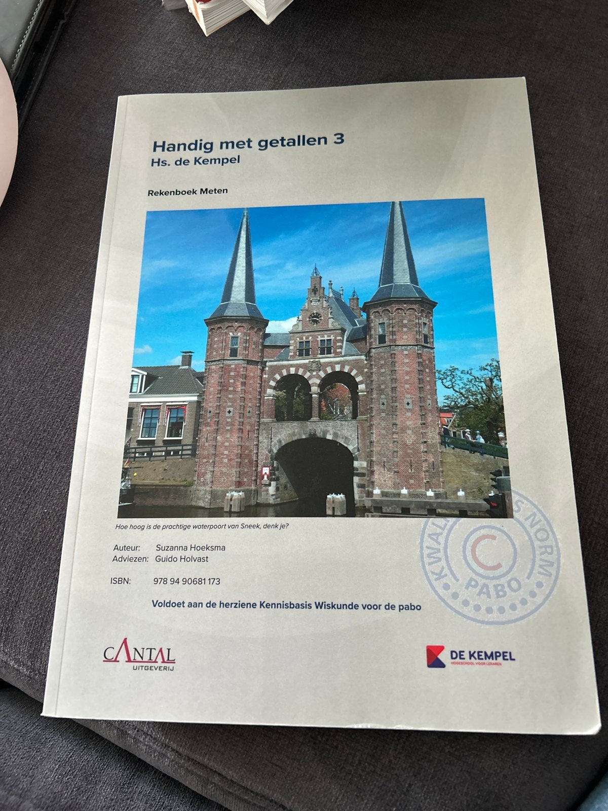 Handig met getallen 3 - Rekenboek Meten, Ophalen of Verzenden, Beta, Zo goed als nieuw, HBO