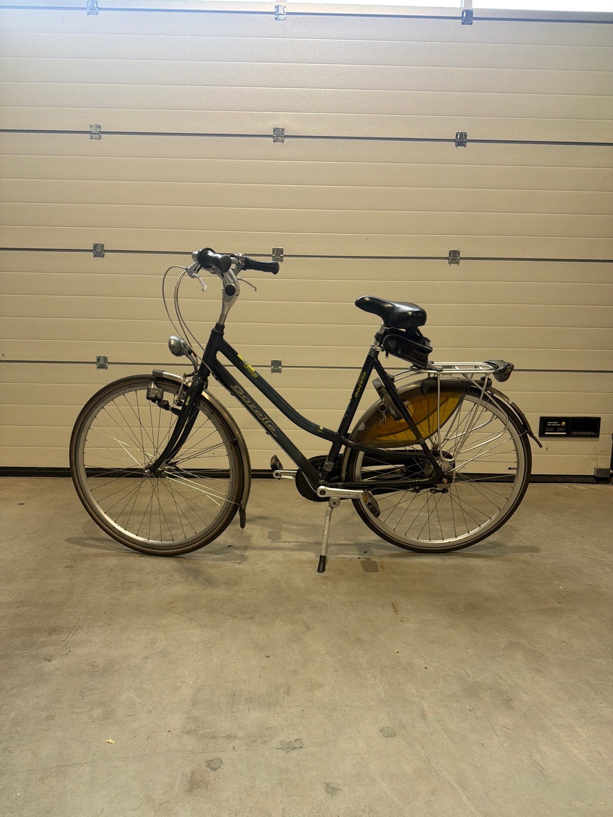 Gazelle Orange City Hybride Damesfiets 57 cm, Gebruikt, Velgrem, Versnellingen, Gazelle
