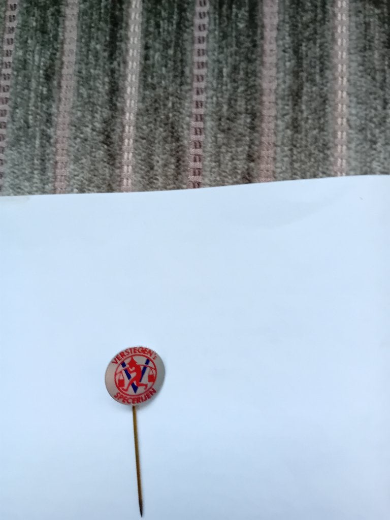 Pin - Verstegen's specerijen, Ophalen of Verzenden, Zo goed als nieuw, Merk, Speldje of Pin