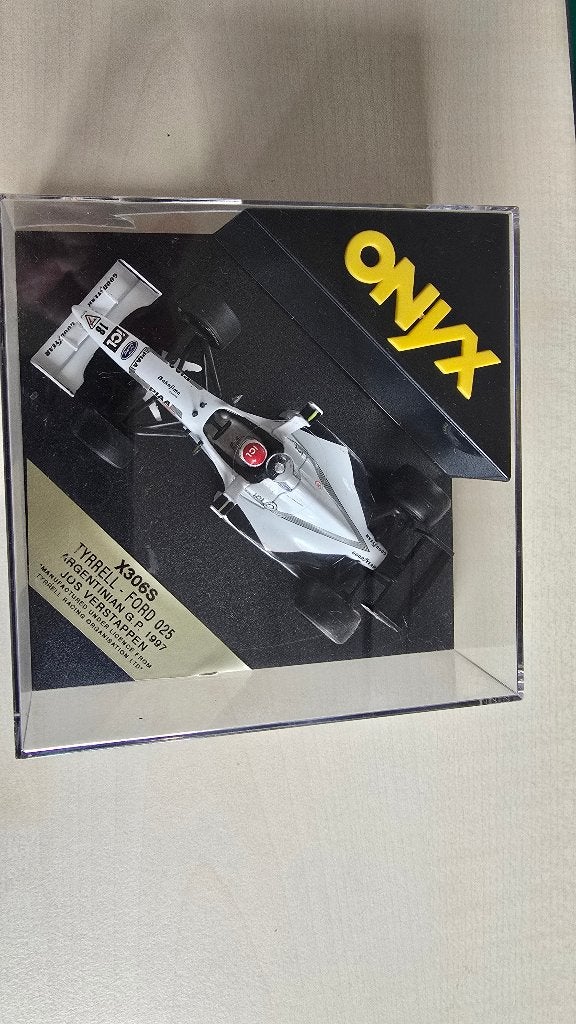 Onyx Tyrrell Ford 025 Jos Verstappen 1997, Hobby en Vrije tijd, Ophalen of Verzenden, Zo goed als nieuw, Auto, Overige merken