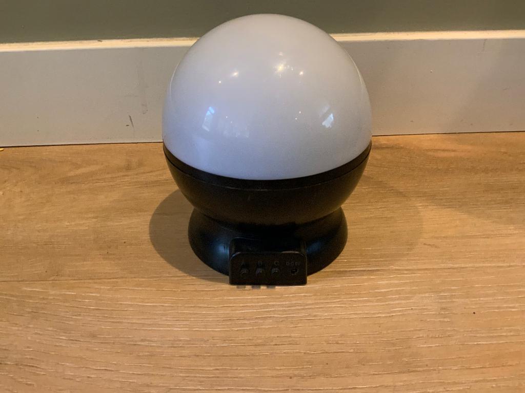 Leuke sterrenprojector, kleurlicht en draait, Ophalen of Verzenden, Gebruikt, Jongen of Meisje