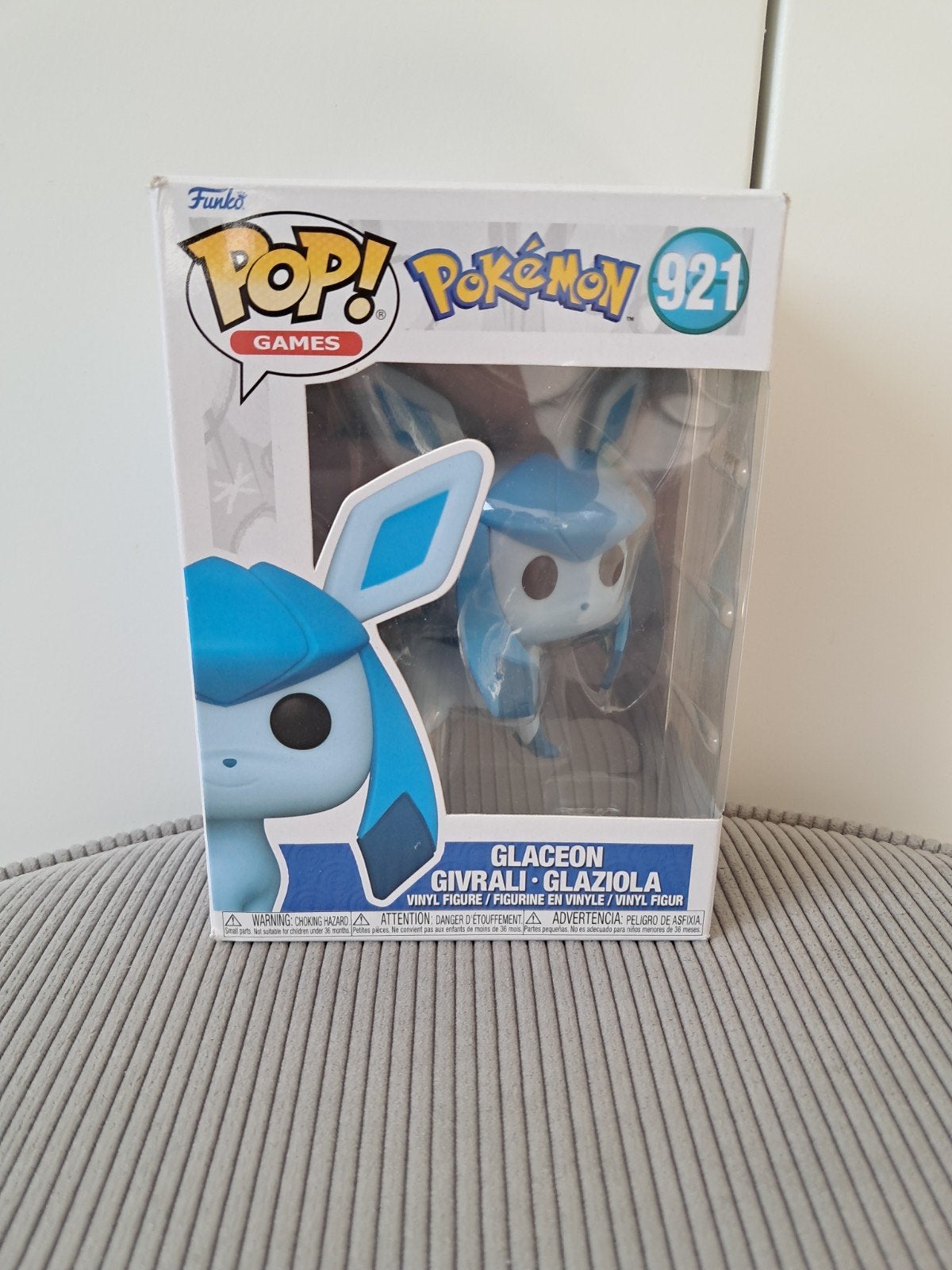 Funko Pop! Pokémon Glaceon #921 Vinyl Figuur, Ophalen of Verzenden, Nieuw