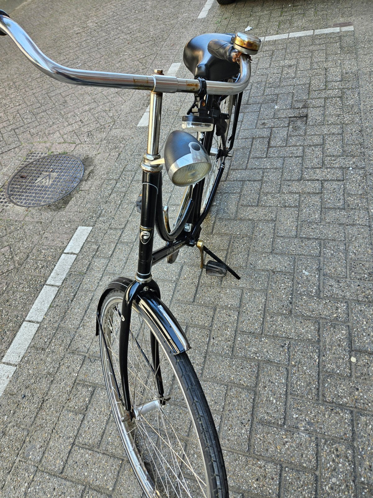 Rijt heel goed doet als perfect, Ophalen, Terugtraprem, 47 tot 50 cm, Batavus