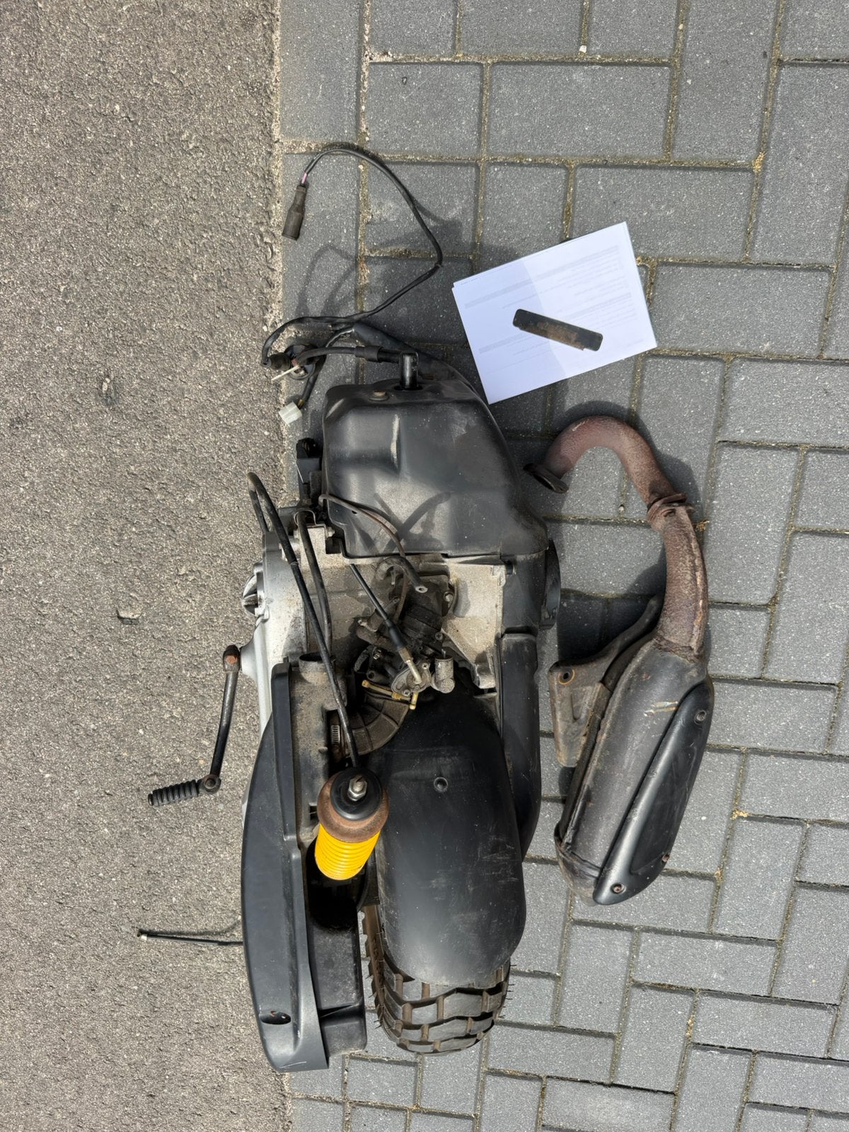 Typhoon blok 125 cc, Motoren, Tuning en Styling, Ophalen